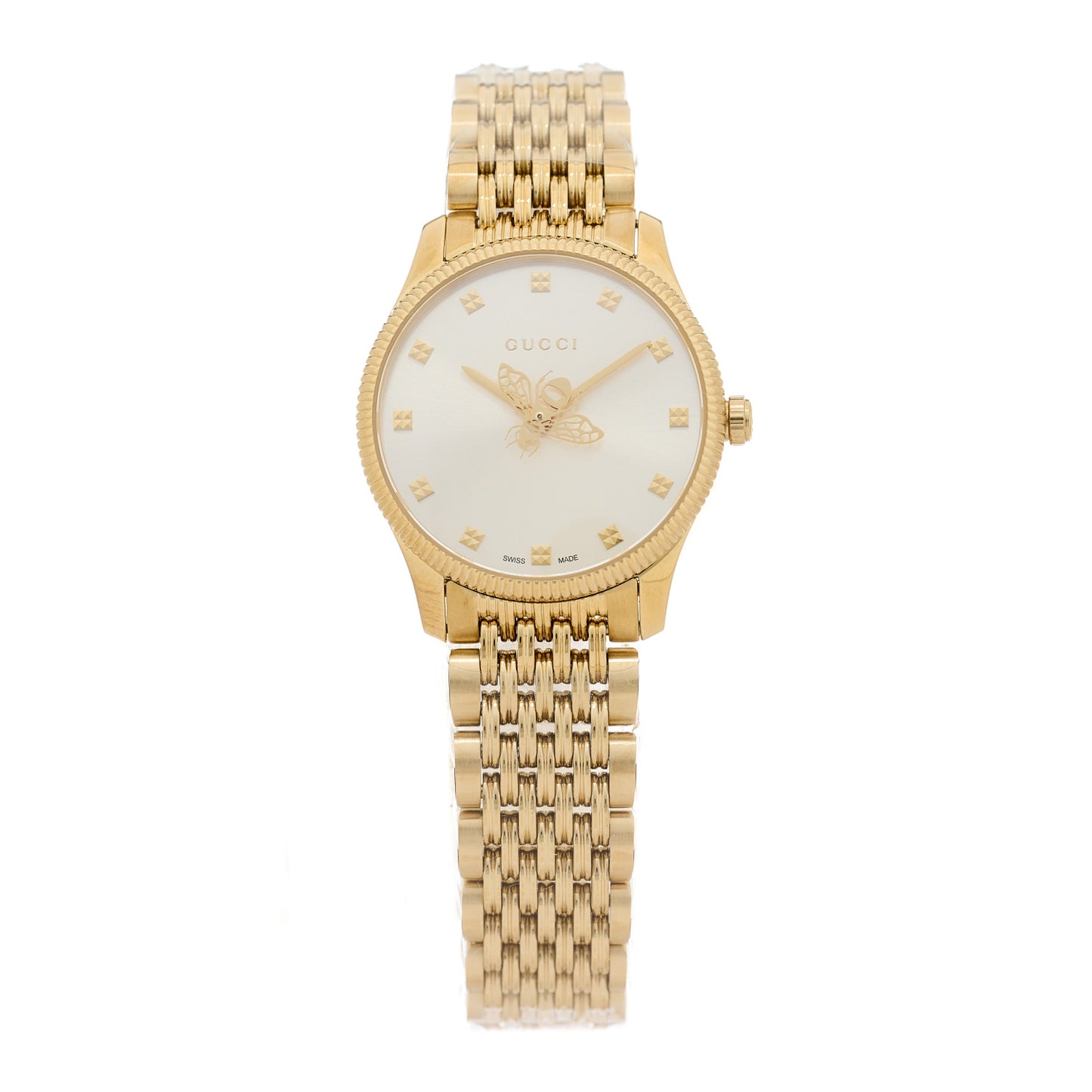 Stainless Steel 29mm G-Timeless Bee Quartz Watch Gold