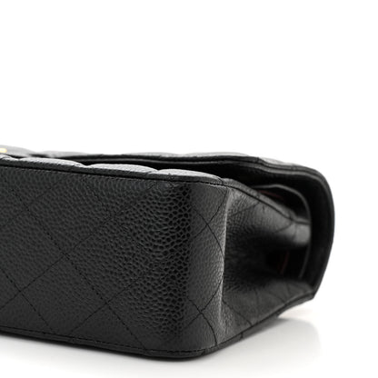 Chanel Caviar Quilted Medium Double Flap Black 10 of 10