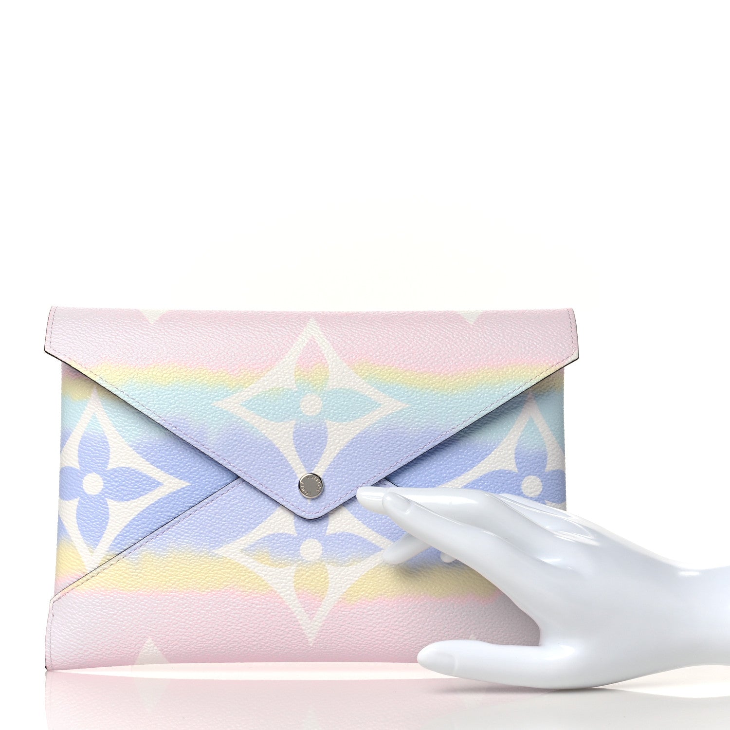 Louis Vuitton Monogram Escale Large Kirigami Pochette Pastel 2 of 8