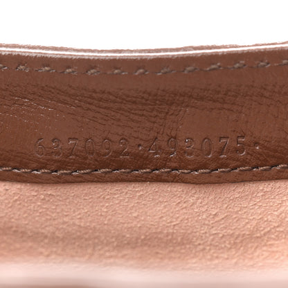 Gucci GG Supreme Monogram Azalea Calfskin Web Mini Jackie 1961 Hobo Beige Ebony Brown Sugar 7 of 11