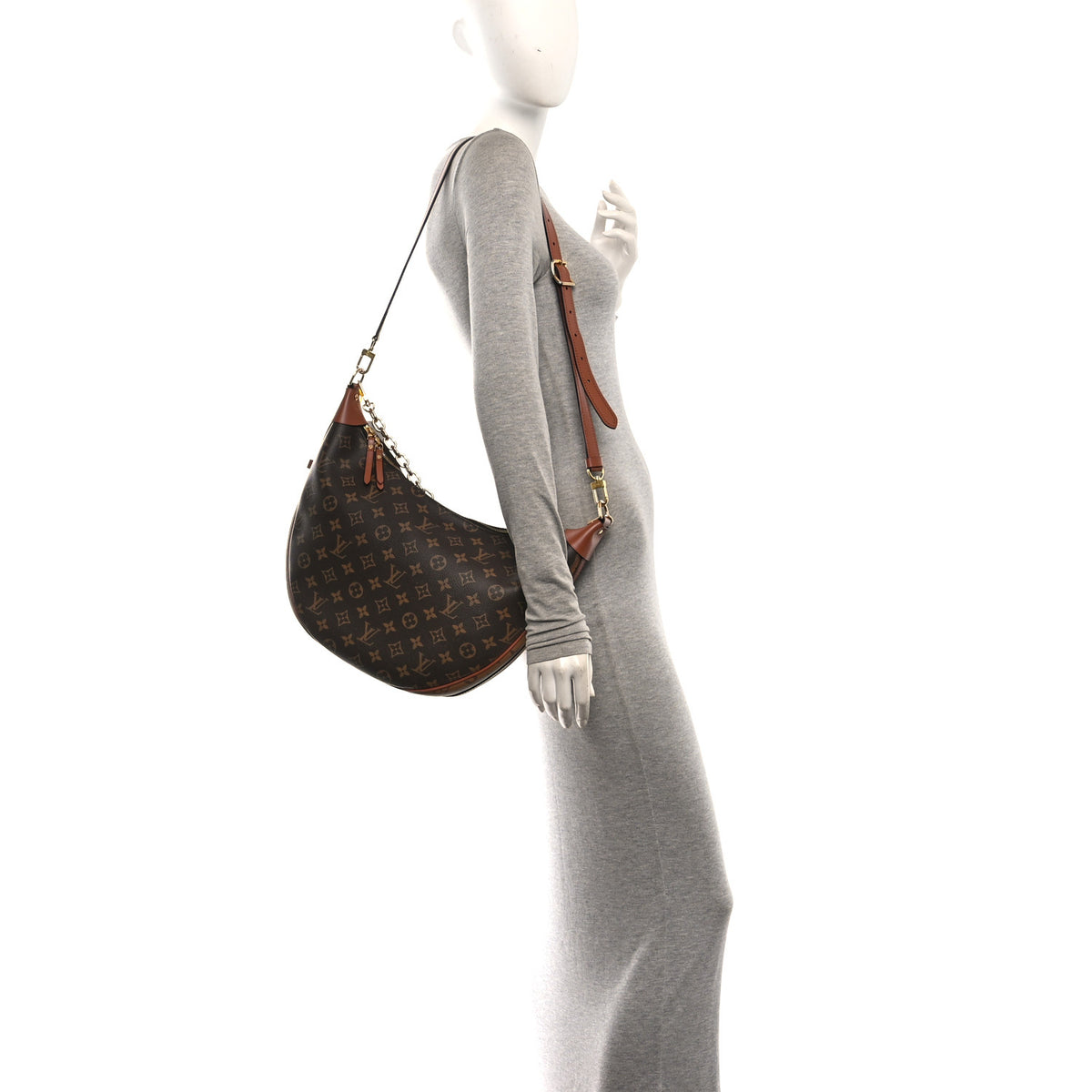 Louis Vuitton Reverse Monogram Loop Hobo 2 of 10