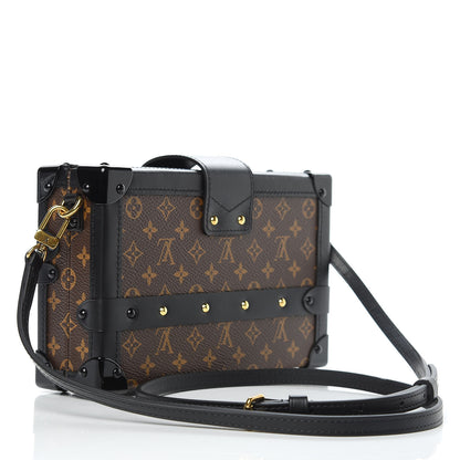 Louis Vuitton Monogram Petite Malle Black 3 of 10