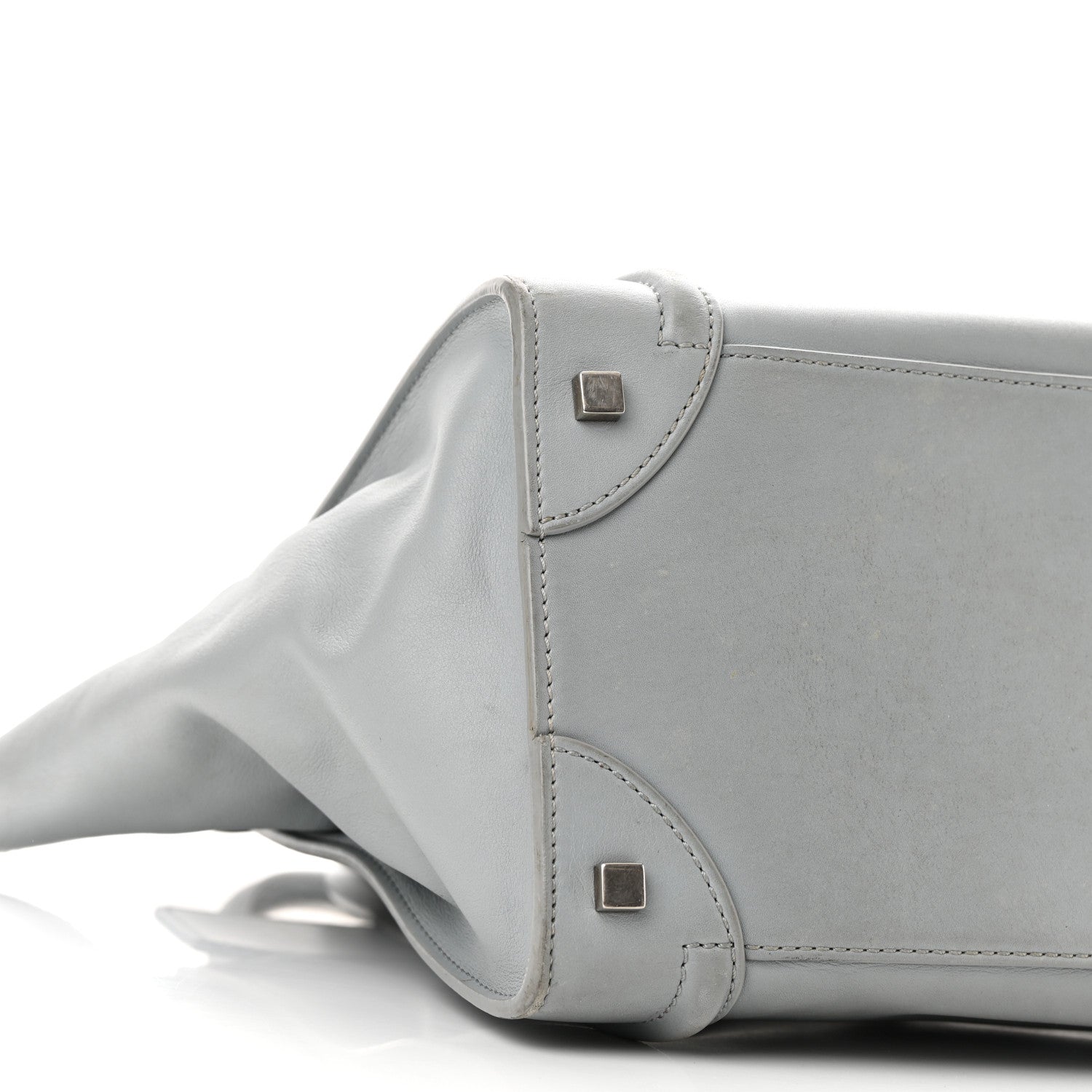 Celine Smooth Calfskin Mini Luggage Sky Blue 8 of 18