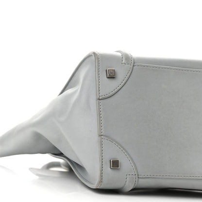 Celine Smooth Calfskin Mini Luggage Sky Blue 8 of 18