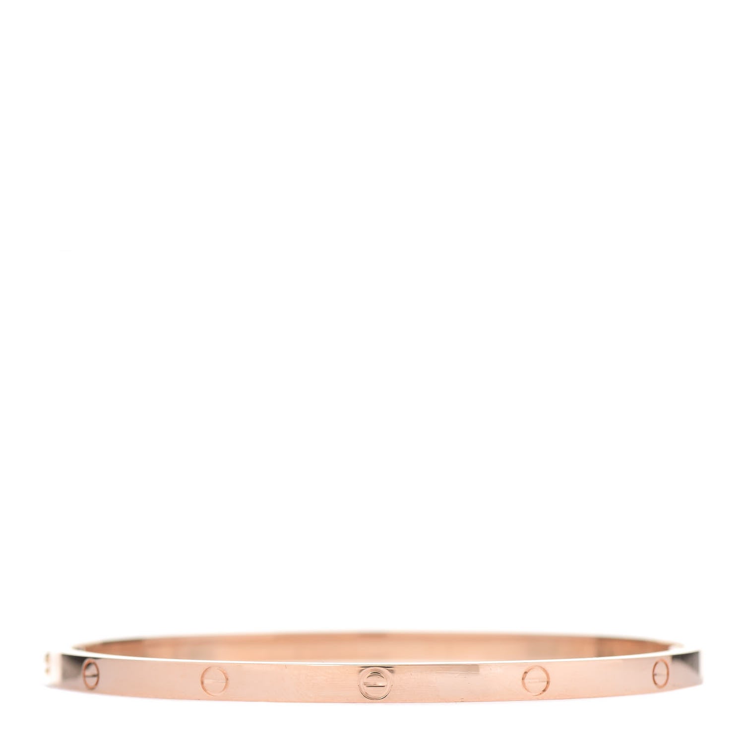 Cartier 18K Pink Gold Small LOVE Bracelet 18 2 of 4