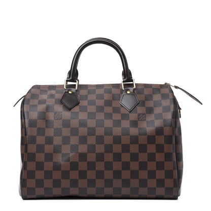 Louis Vuitton Damier Ebene Speedy 30 1 of 14