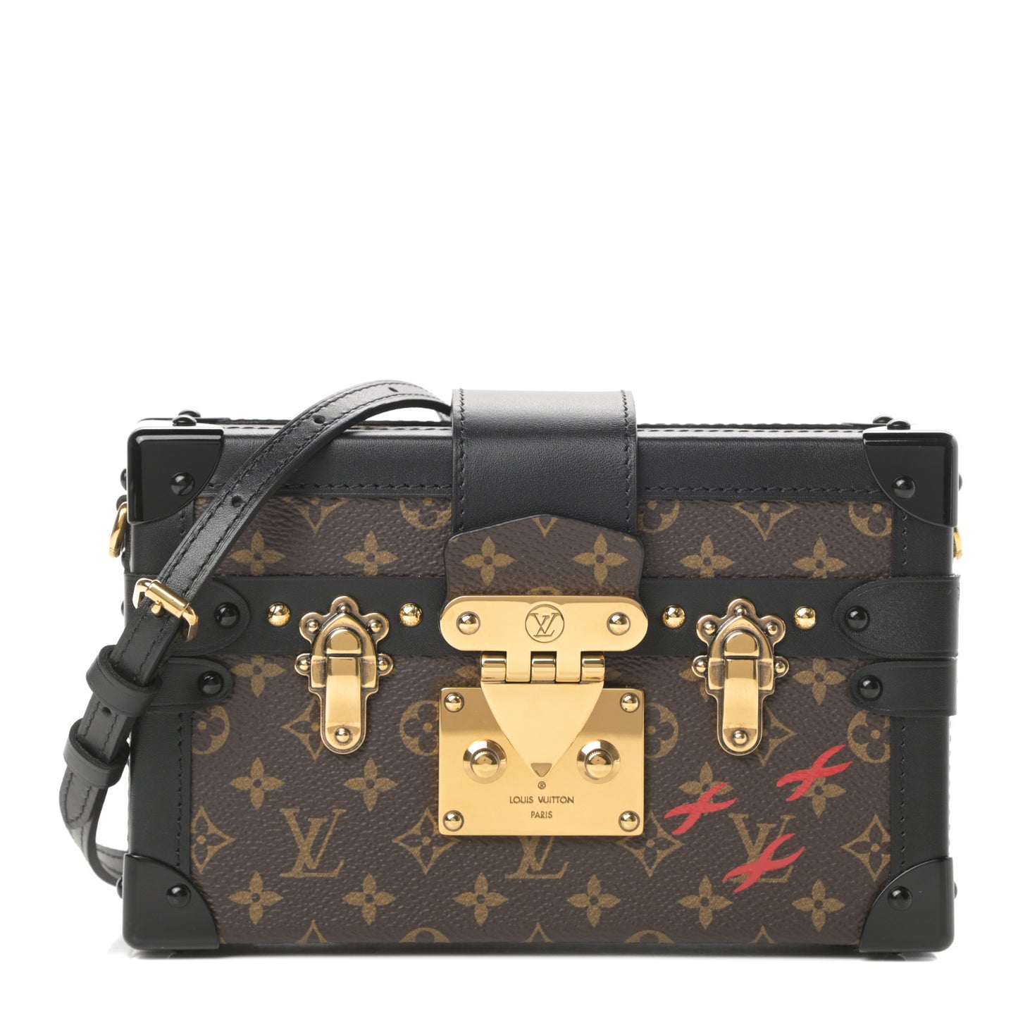 Monogram Petite Malle Black
