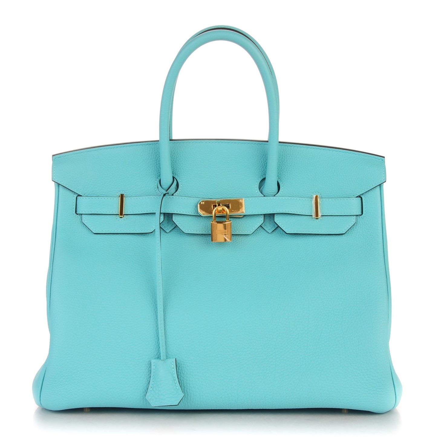 Togo Birkin 35 Bleu Atoll