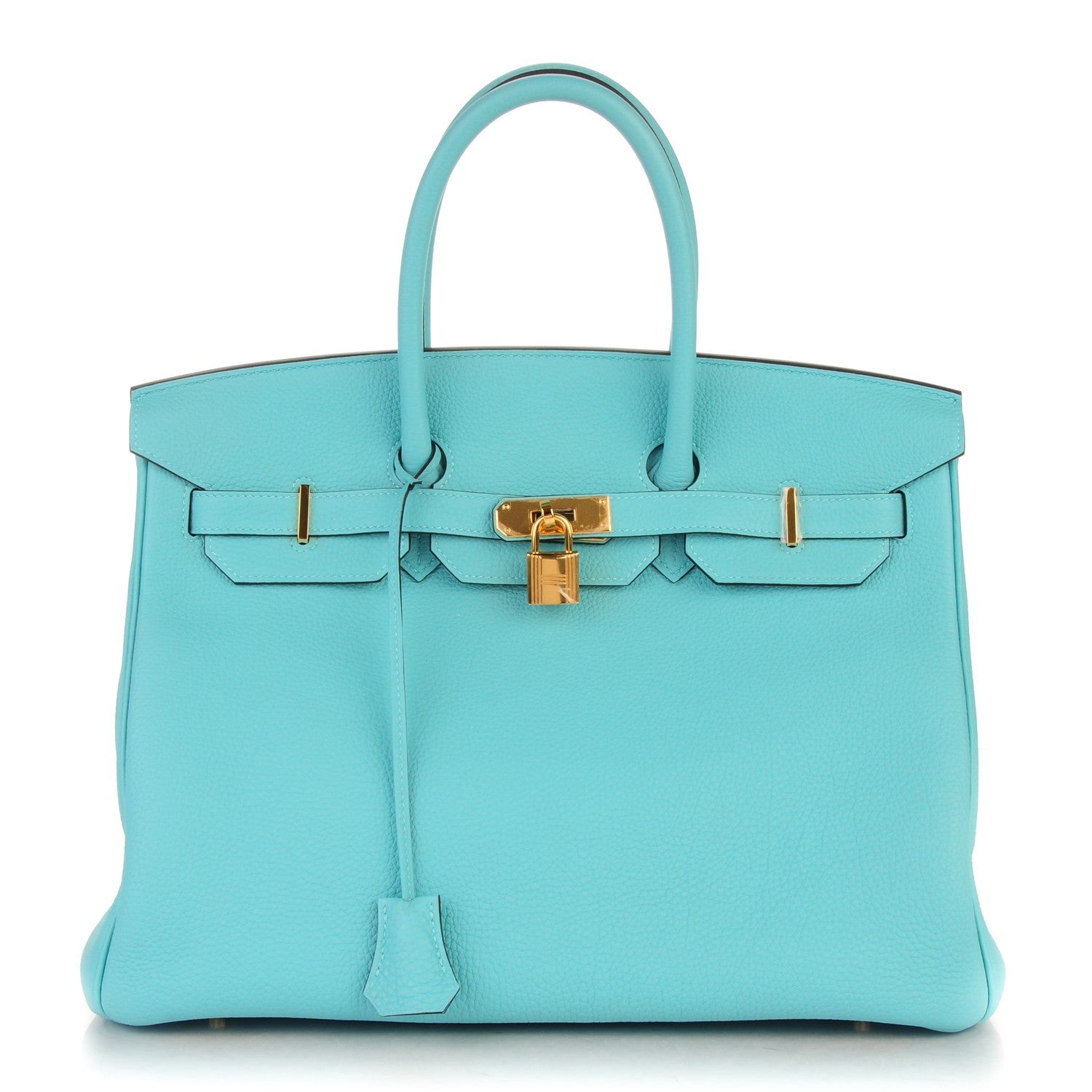 Hermes Togo Birkin 35 Bleu Atoll 1 of 29