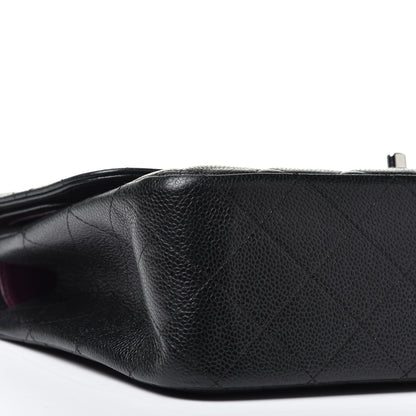 Chanel Caviar Quilted Jumbo Double Flap Black 8 of 9