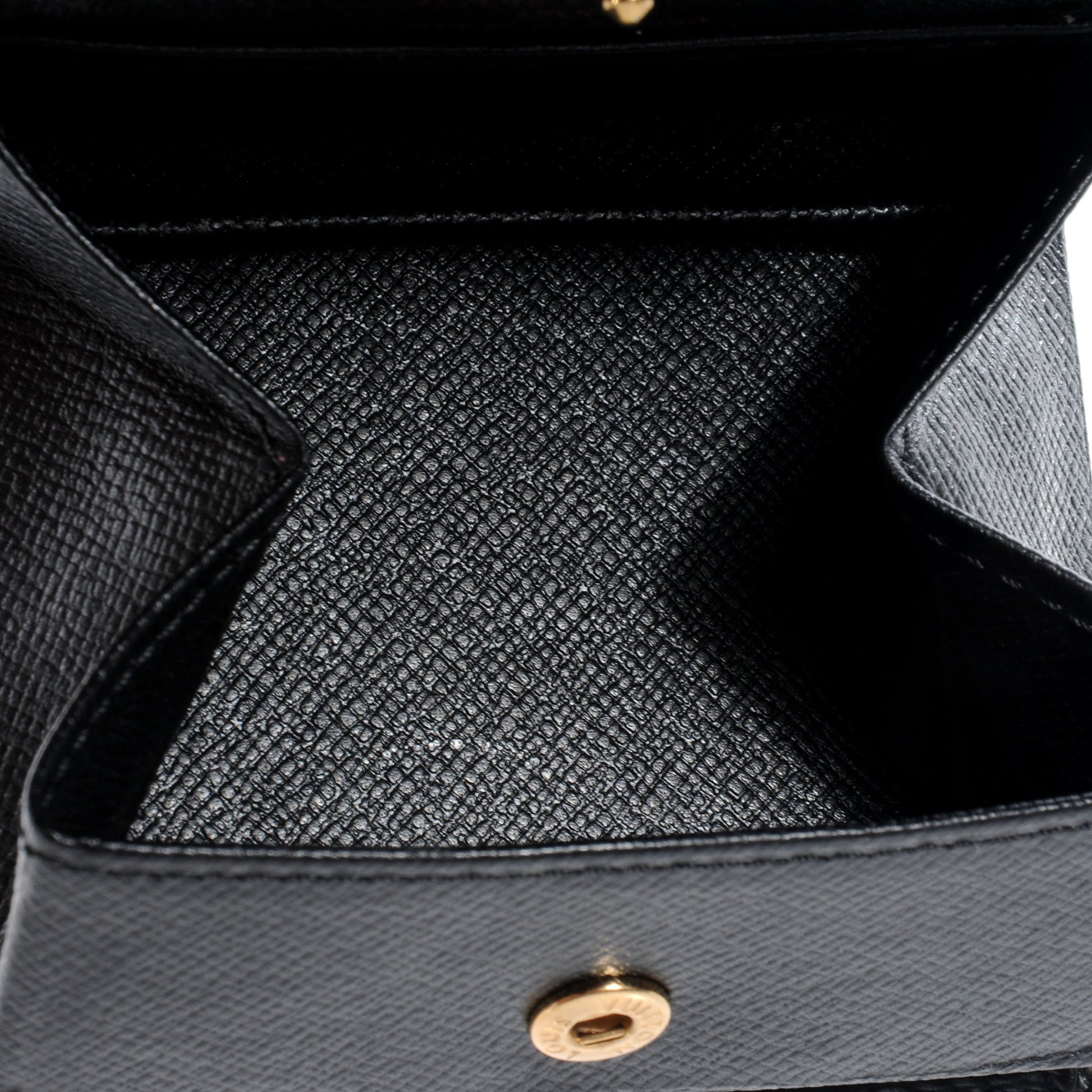 Louis Vuitton Epi Porte-Monnaie Boite Coin Purse Black 13 of 14