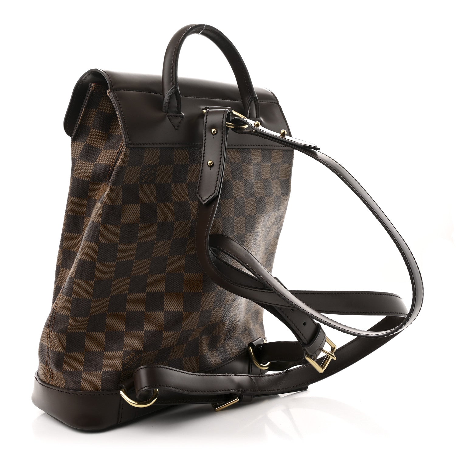 Louis Vuitton Damier Ebene Soho Backpack 3 of 9