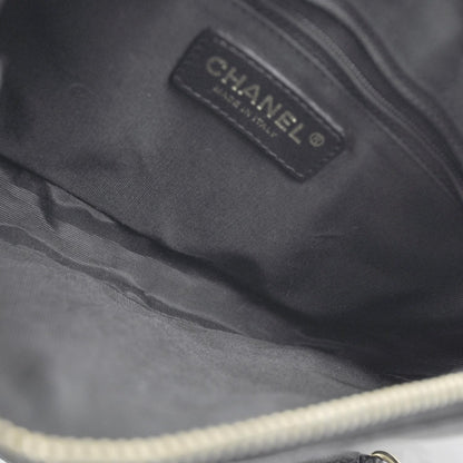 Chanel Caviar Quilted Pochette Black 6 of 9