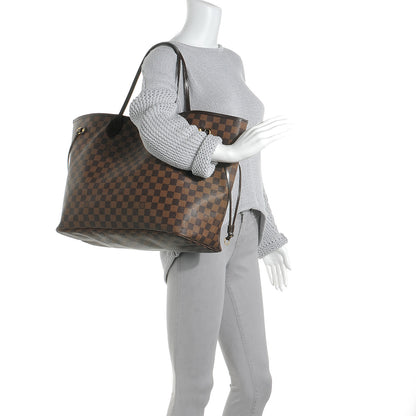 Louis Vuitton Damier Ebene Neverfull GM 2 of 7