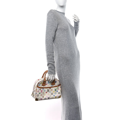 Louis Vuitton Monogram Multicolor Trouville White 3 of 10