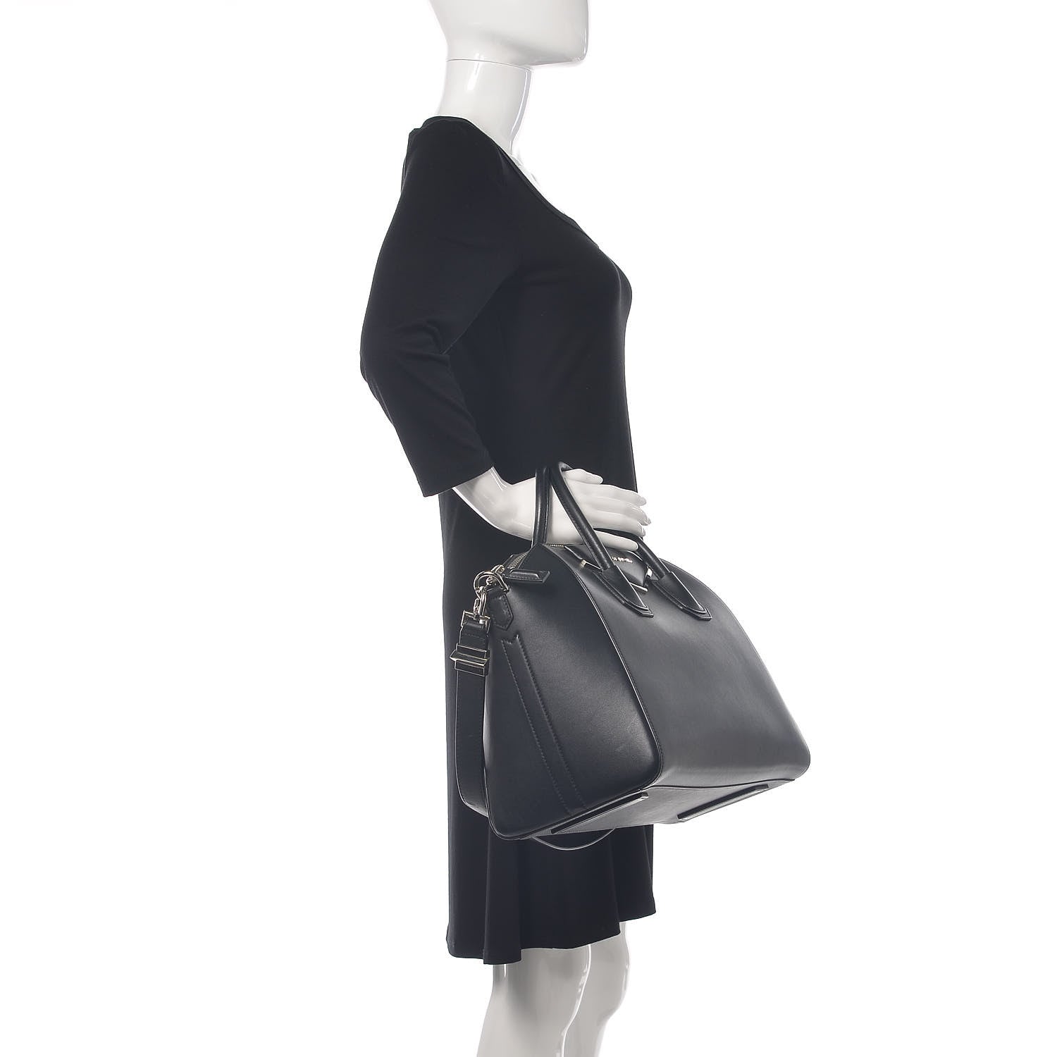 Givenchy Calfskin Medium Metal Antigona Black 2 of 18