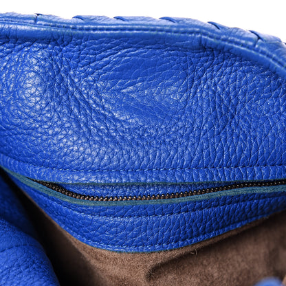 Bottega Veneta Cervo Deerskin Large Hobo Signal Blue 6 of 8