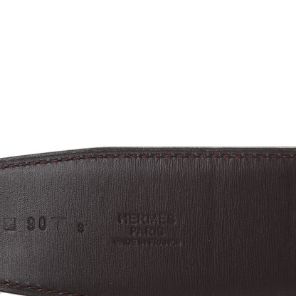 Hermes Box Chamonix 42mm Constance Belt 90 Black Chocolate 5 of 8