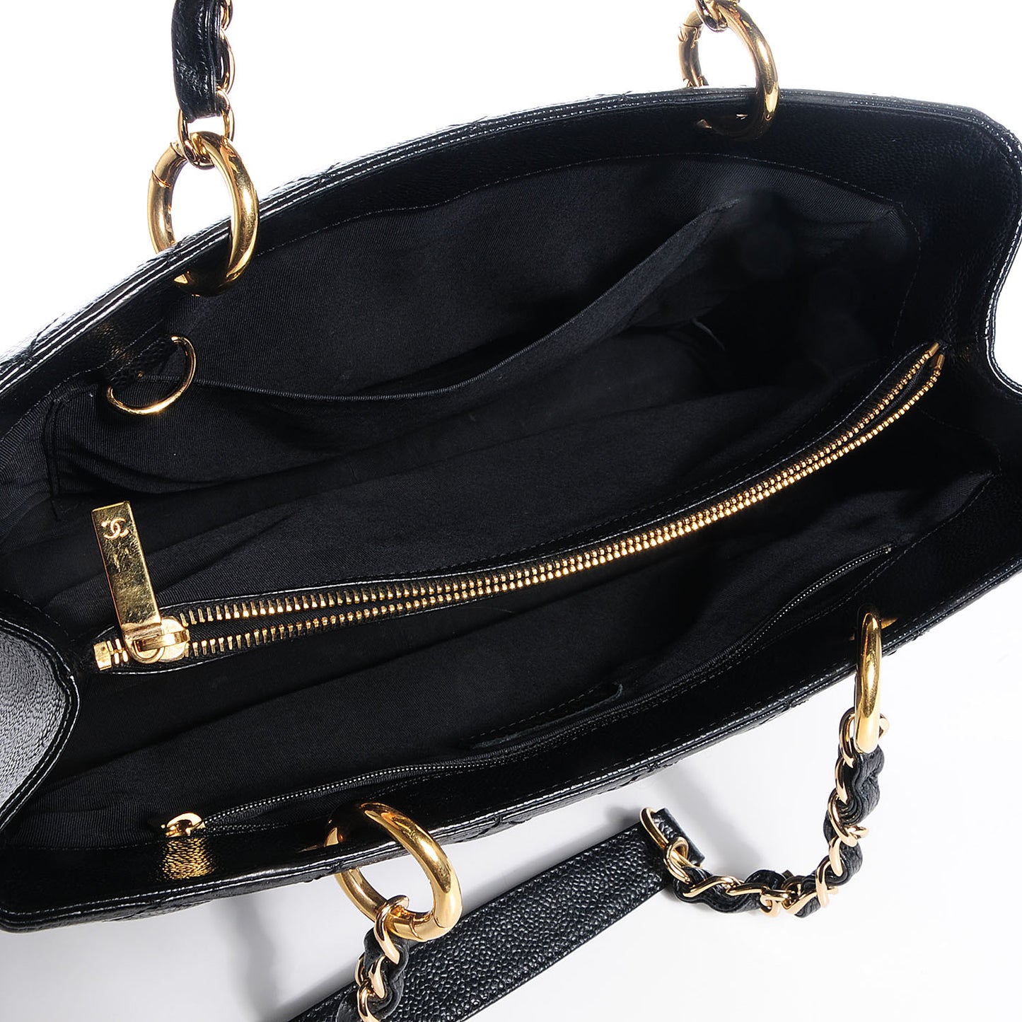 Caviar Grand Shopping Tote GST Black