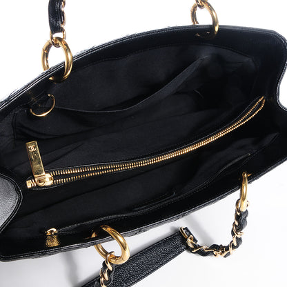 Chanel Caviar Grand Shopping Tote GST Black 5 of 7
