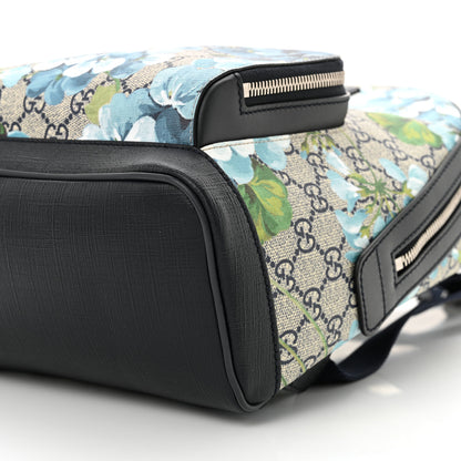 Gucci GG Supreme Monogram Blooms Small Day Backpack Blue 10 of 10