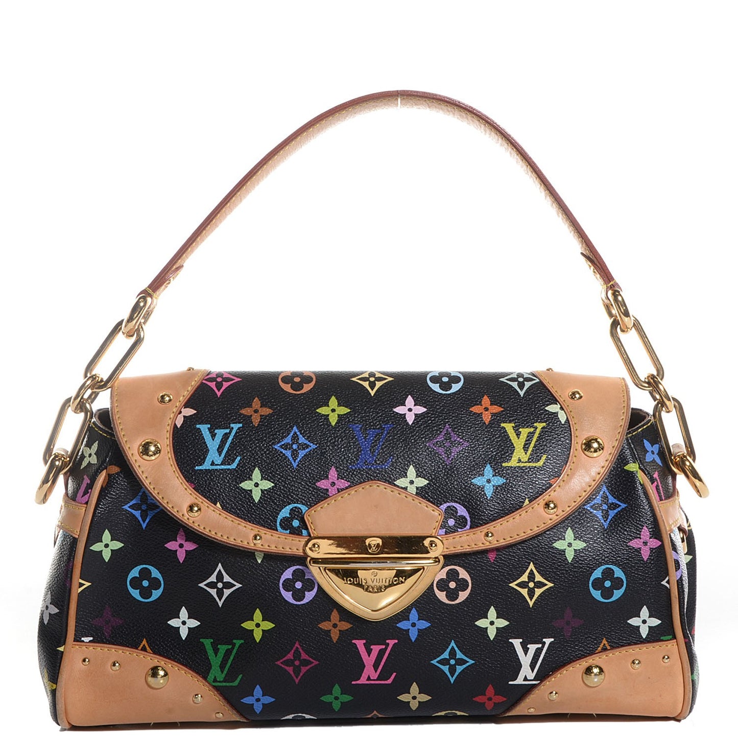 Monogram Multicolor Beverly MM Black