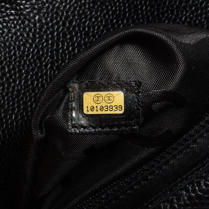 Chanel Caviar Quilted Single Flap Bag Black 8 of 9