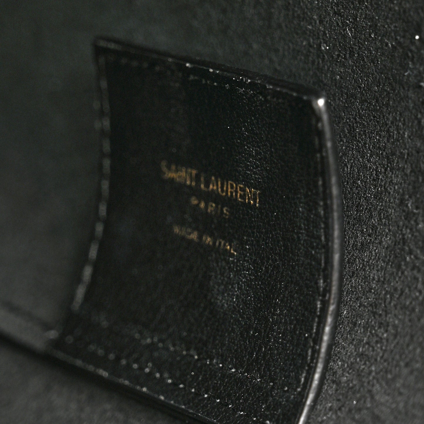 Calfskin Toy Shopping Tote Black