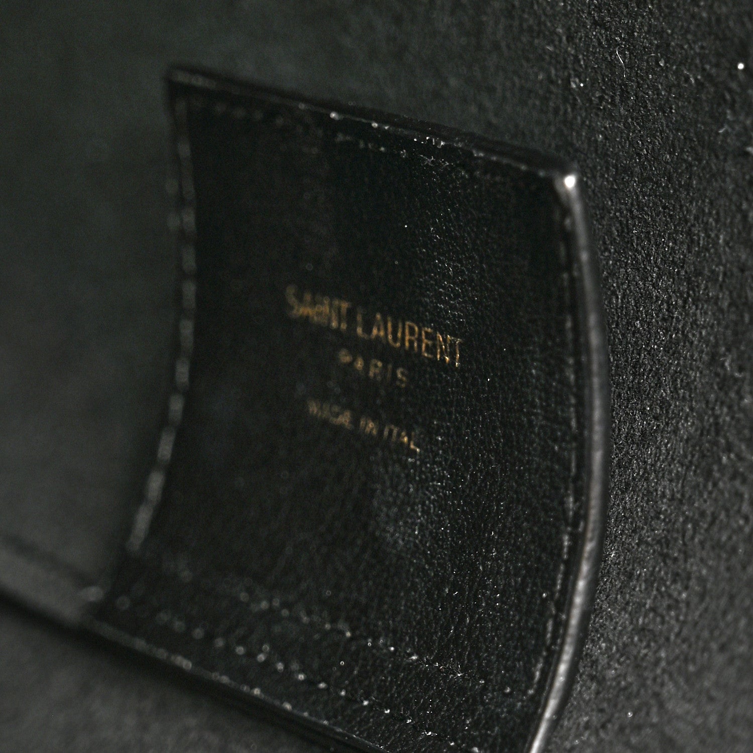 Saint Laurent Calfskin Toy Shopping Tote Black 6 of 12