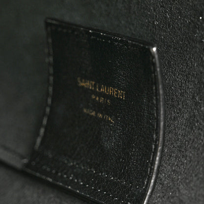 Saint Laurent Calfskin Toy Shopping Tote Black 6 of 12