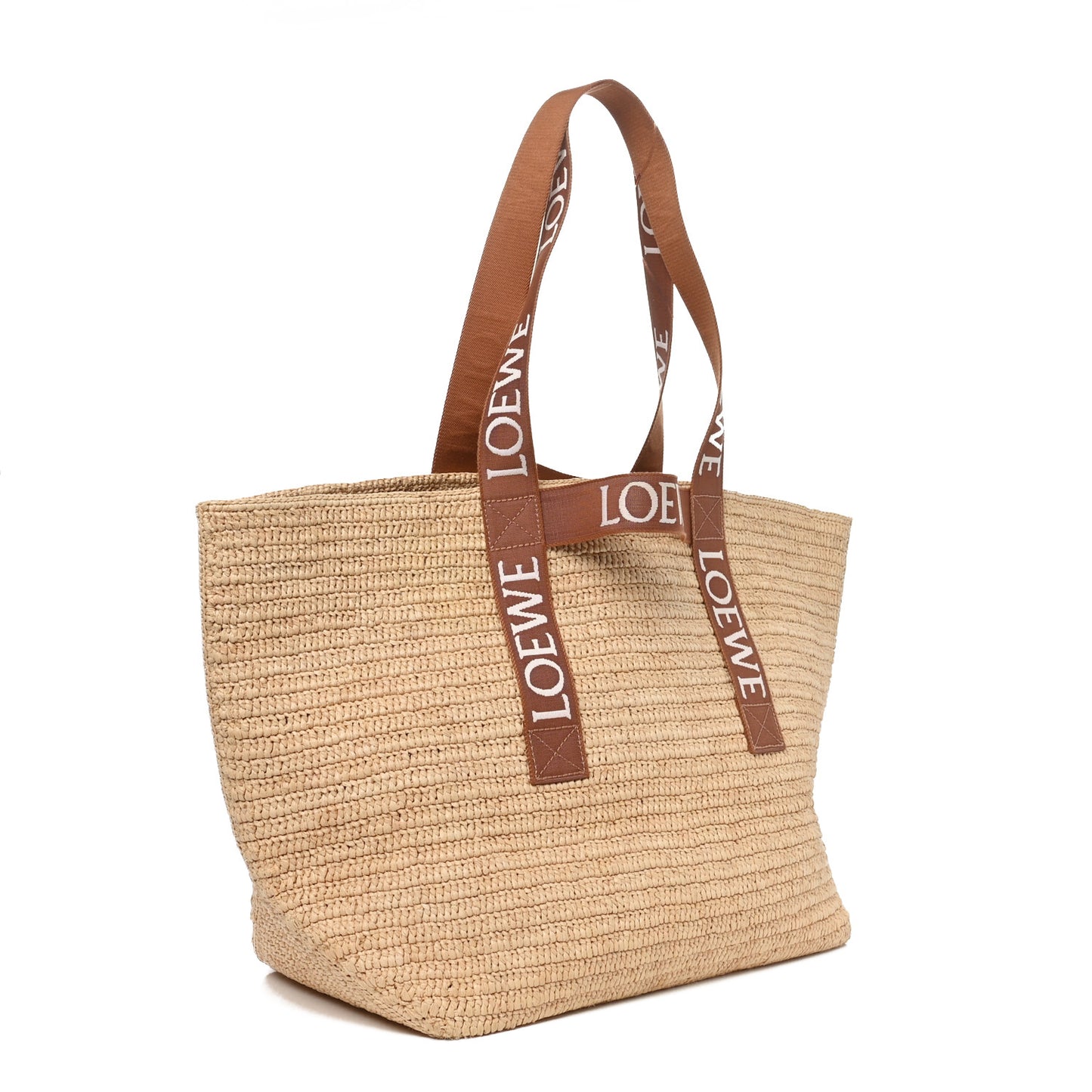 Raffia Paulas Ibiza Fold Shopper Tote Natural Tan