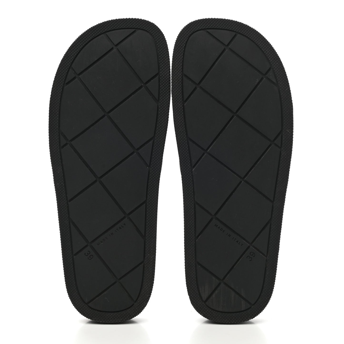 Rubber The Slider Sandals 39 Black
