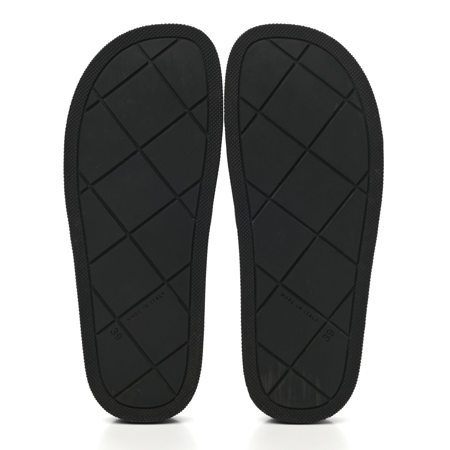 Bottega Veneta Rubber The Slider Sandals 39 Black 5 of 7