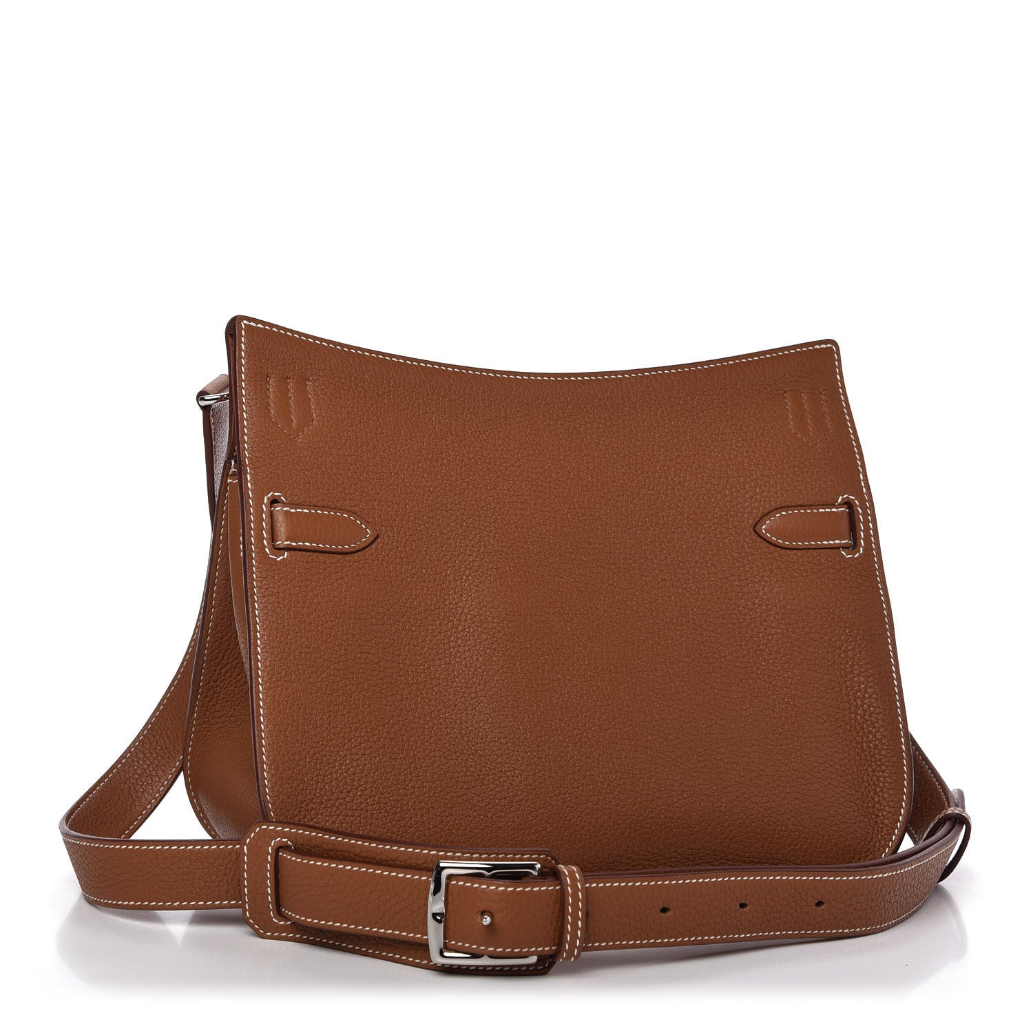 Hermes Taurillon Clemence Jypsiere 28 Gold 3 of 11