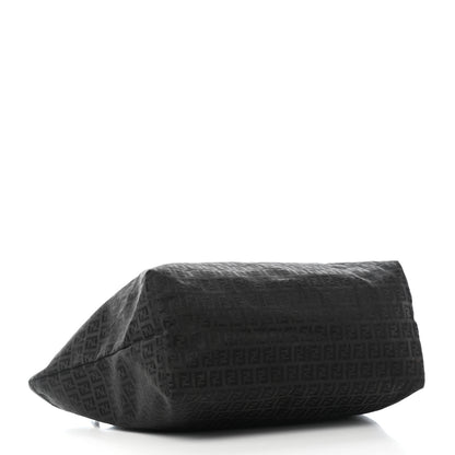 Fendi Zucchino Shopping Tote Black 4 of 8