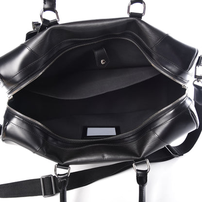 Louis Vuitton Epi Sac Bourget 50 Black 5 of 8