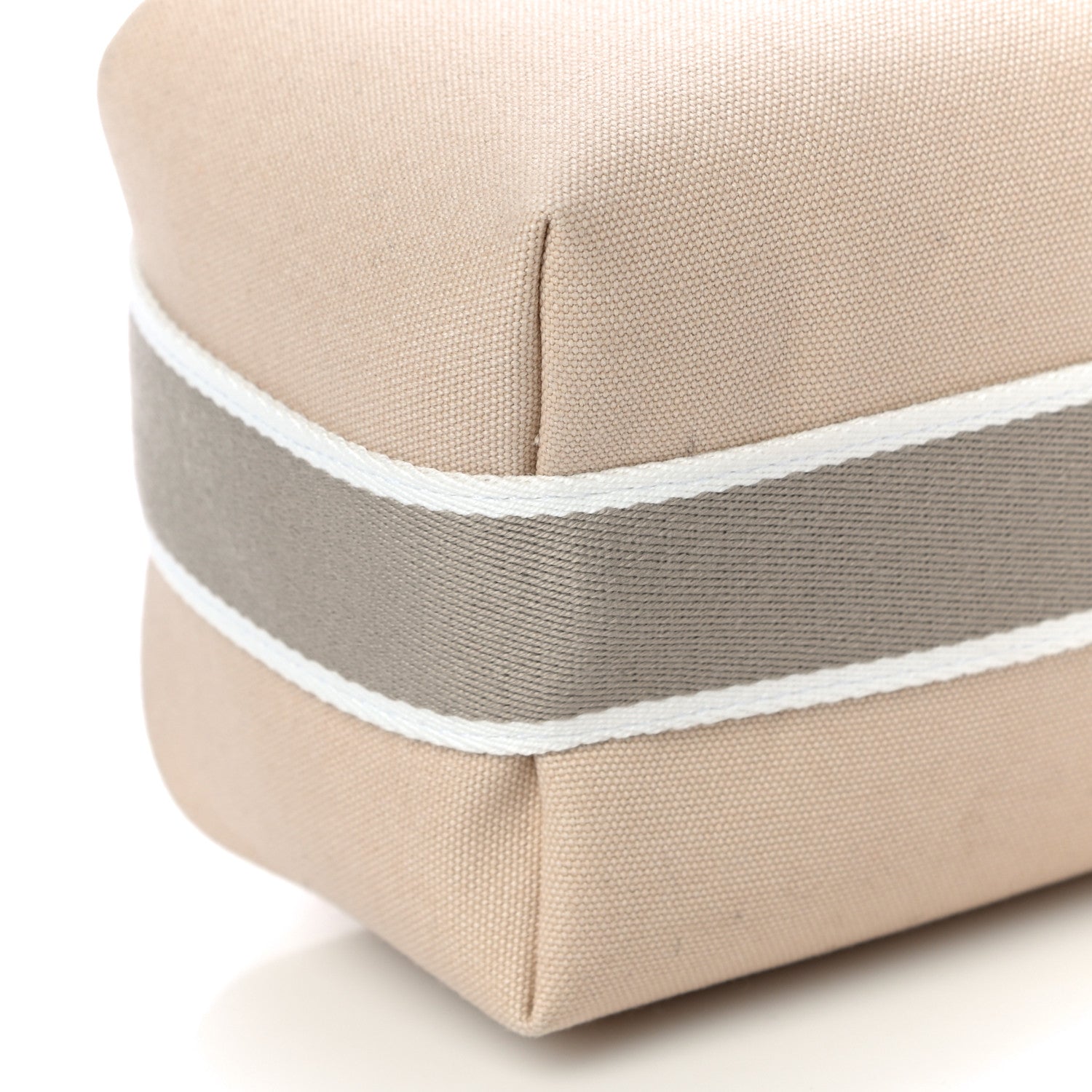 Hermes Canvas Small Bride-A-Brac Pouch Natural 8 of 9