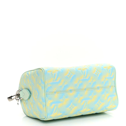 Louis Vuitton Empreinte Monogram Summer Stardust Speedy 20 Water Green 4 of 7