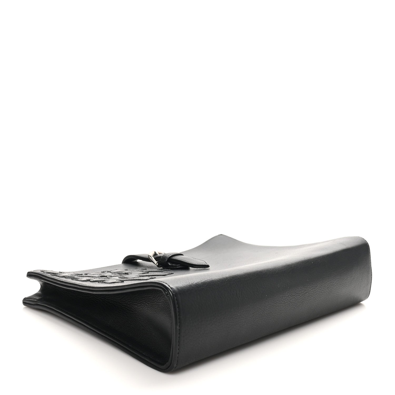 Chrome Hearts Grained Calfskin Cross Clutch Black 3 of 8