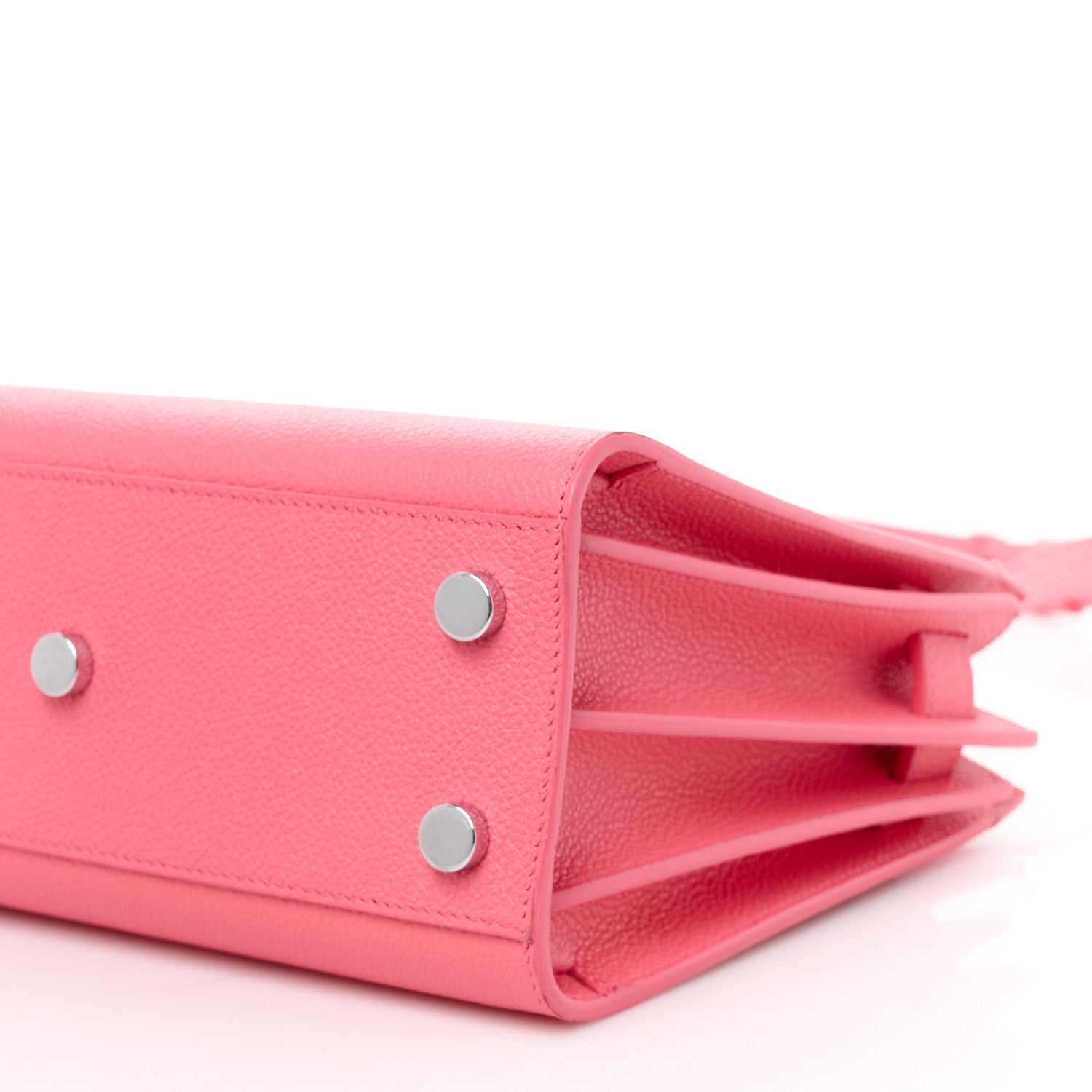 Saint Laurent Calfskin Nano Sac De Jour Rose Clair 10 of 11