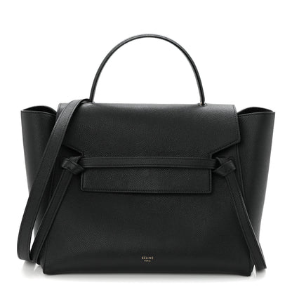 Celine Grained Calfskin Mini Belt Bag Black 1 of 10