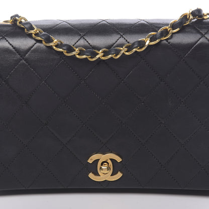 Chanel Lambskin Quilted Small Single Flap Bag Black 12 of 12
