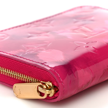 Louis Vuitton Vernis Ikat Zippy Coin Purse Rose Indien 8 of 9