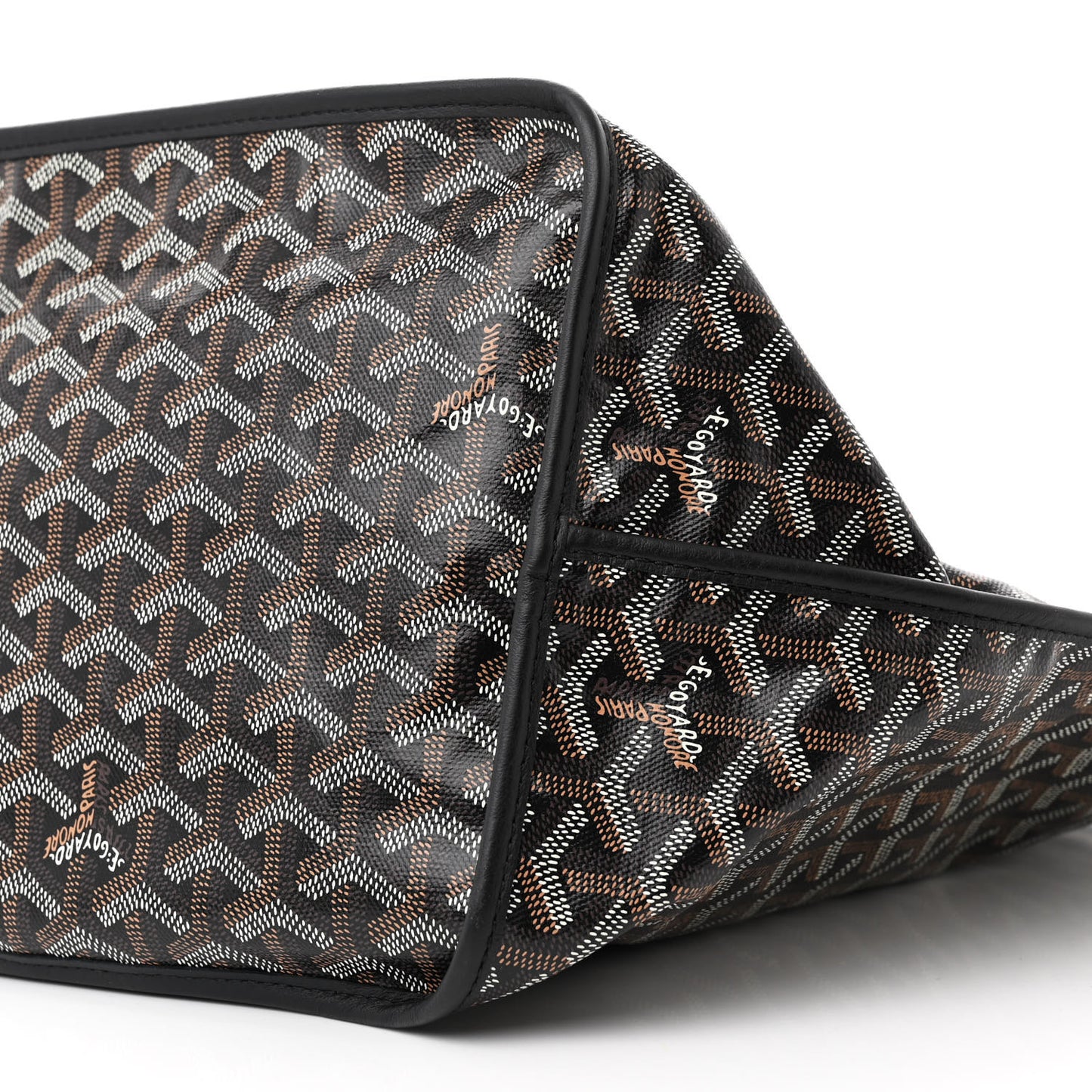 Goyardine Reversible Anjou GM Black