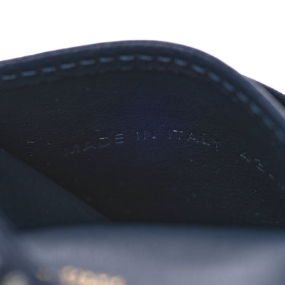 Christian Dior Oblique Saddle Card Holder Blue 7 of 11