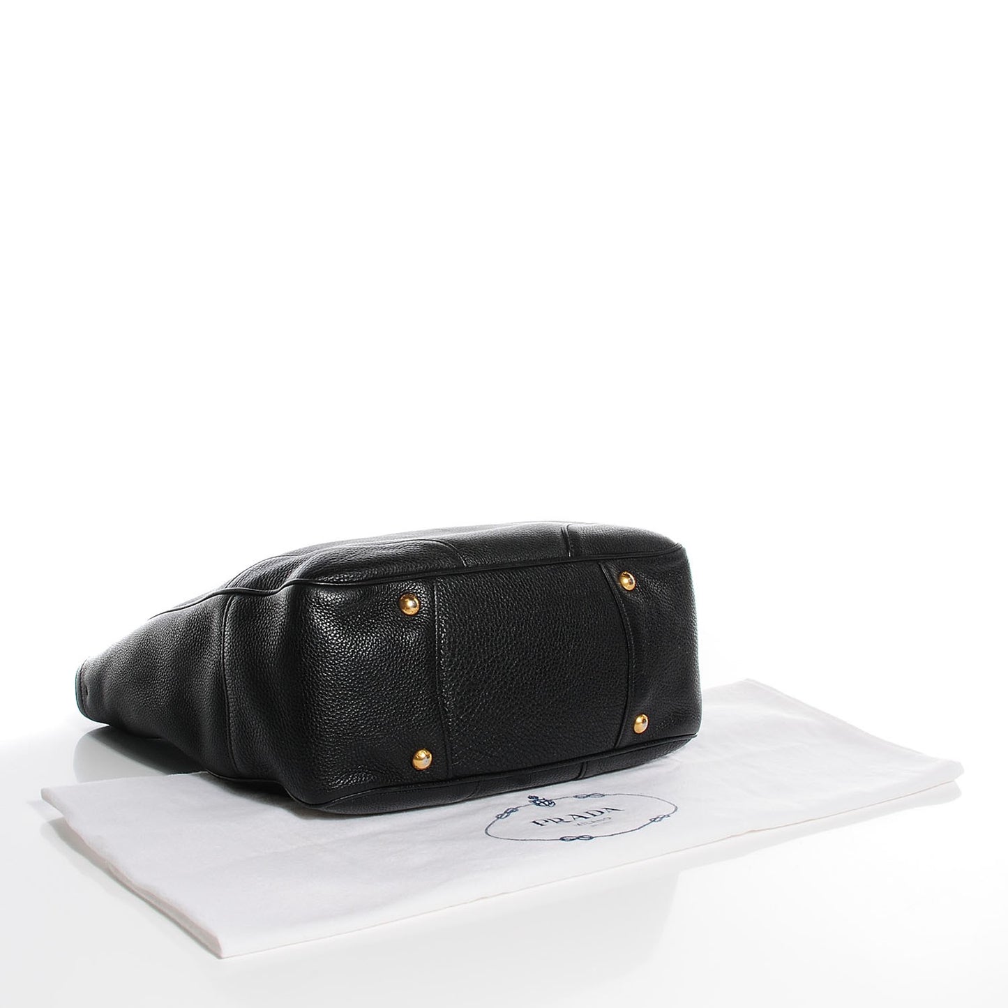 Vitello Daino Tote Nero Black