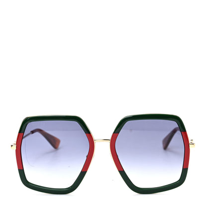 Gucci Square Frame Web GG0106S Sunglasses Tortoise 2 of 6