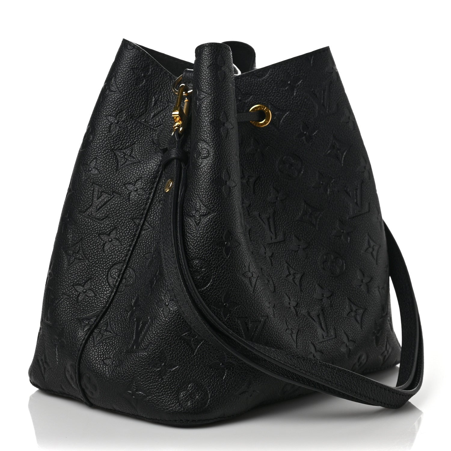 Louis Vuitton Empreinte Neonoe MM Black 3 of 10