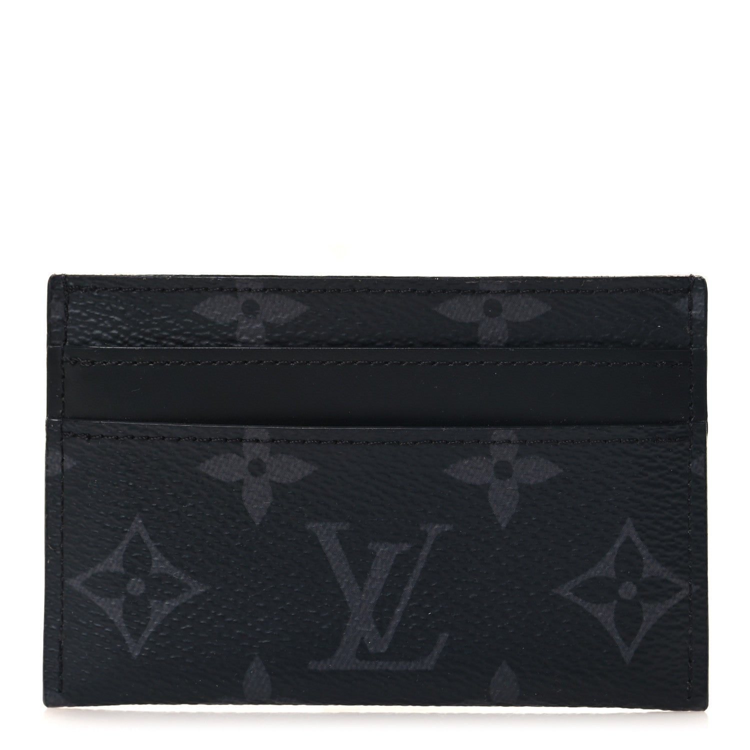 Louis Vuitton Monogram Eclipse Porte-Cartes Double Card Holder 1 of 6