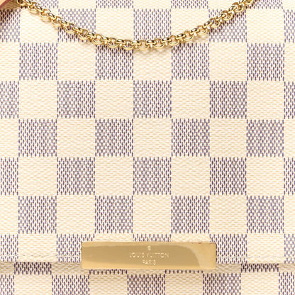 Louis Vuitton Damier Azur Favorite MM 9 of 11